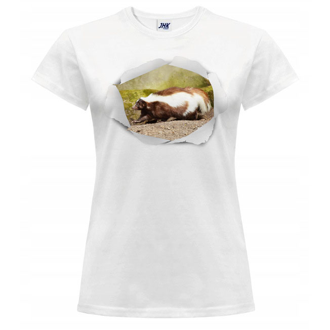 

Koszulka zdjęcie damska zwierzę skunks L