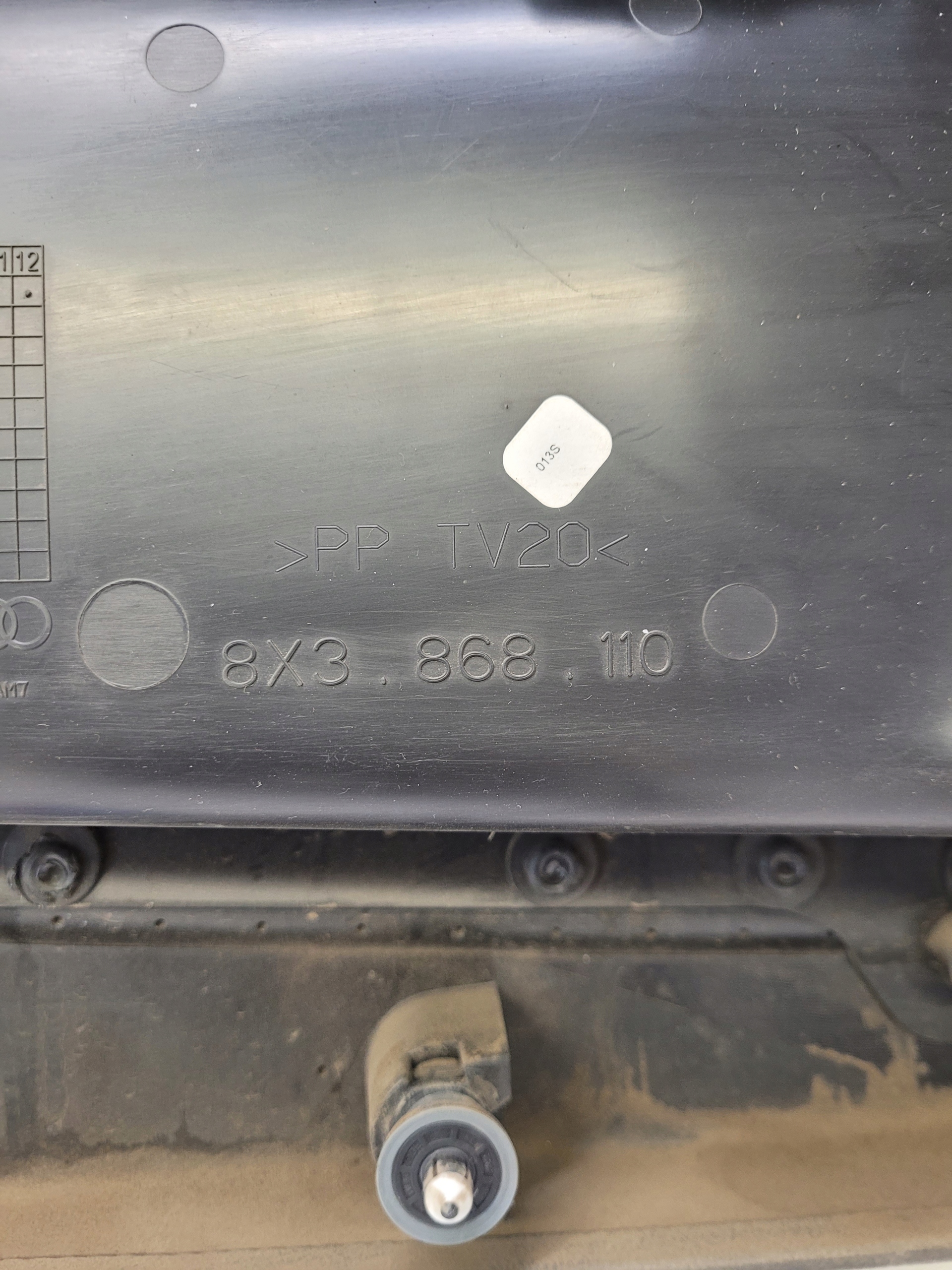 side door right front AUDI A1 3-door 8X3868110 *1*