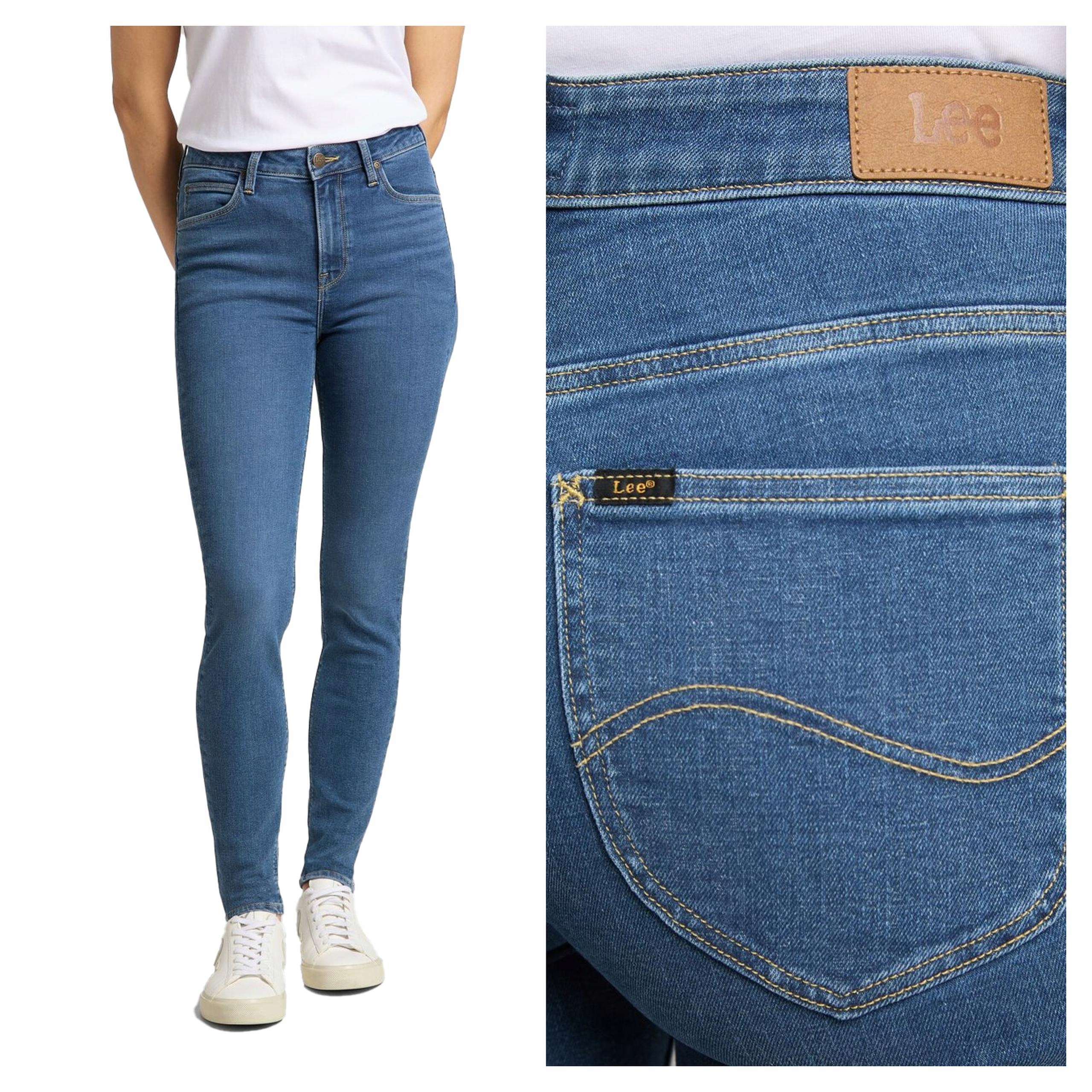 Lee Scarlett High Dámské Džínové Kalhoty W27 L31