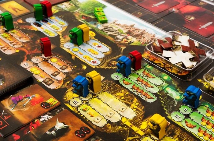 WŁADCY PODZIEMI NOWA EDYCJA GRA PLANSZOWA REBEL Minimalna liczba graczy 2