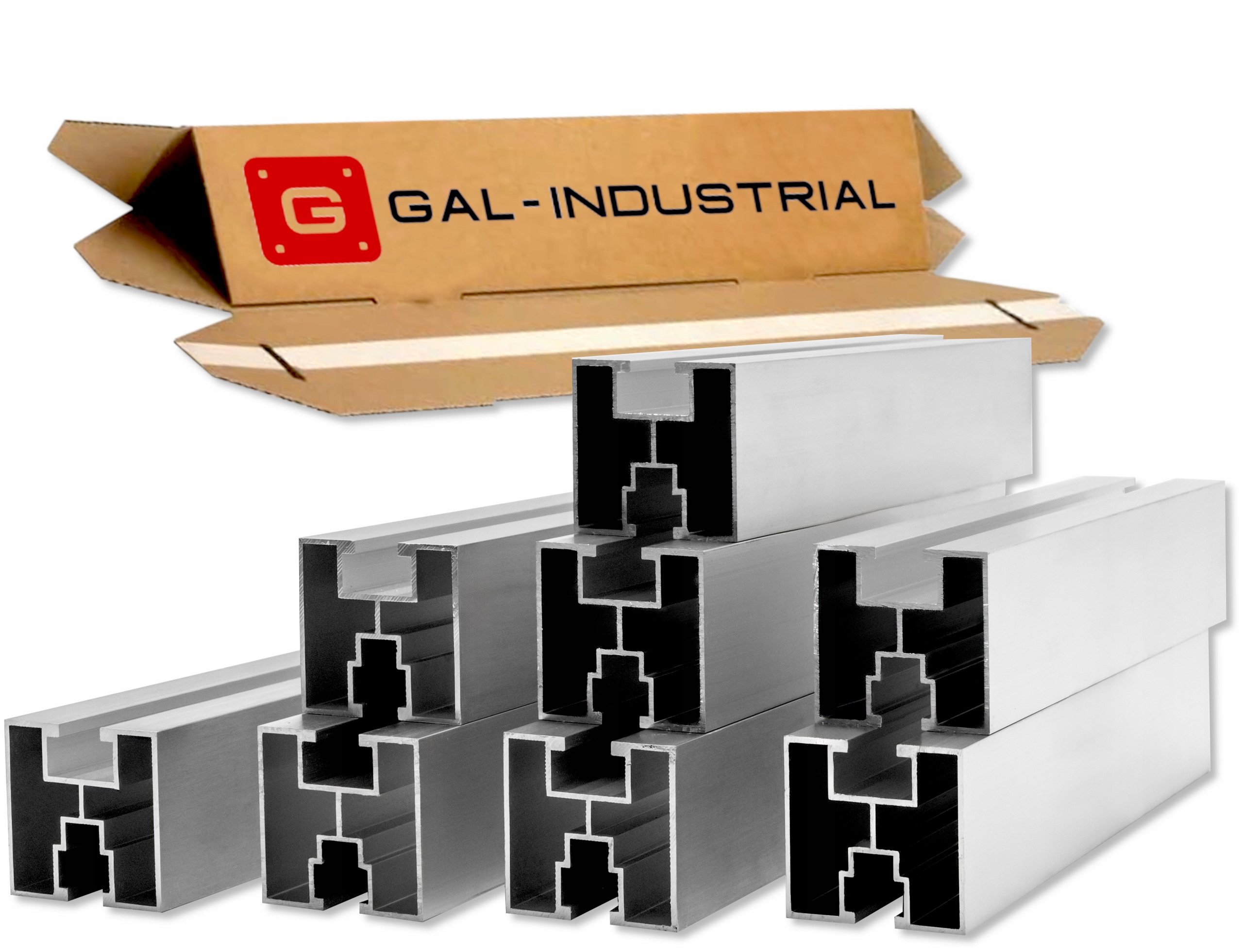 Pv Montážní Profil Pro Solární Panely Sada 6 m (3x2 m) Pod Šrouby „s“