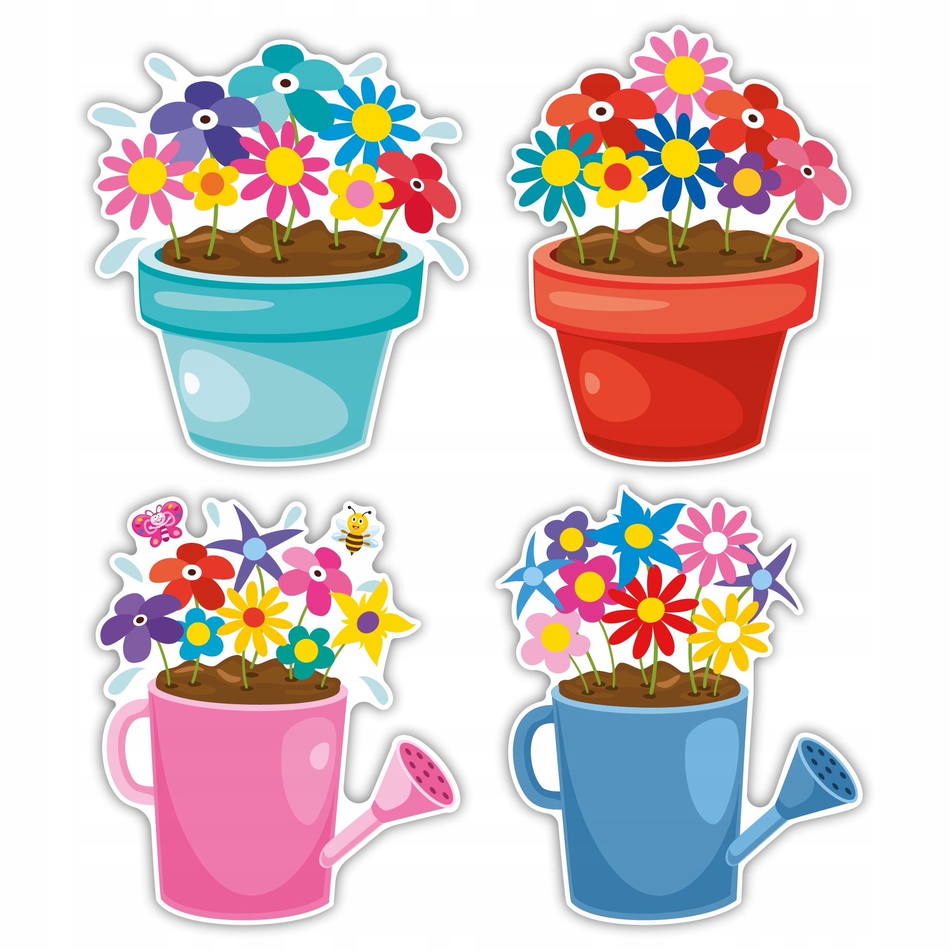 

Dekoracja na okno jednostr. Kwiatuszki Duże