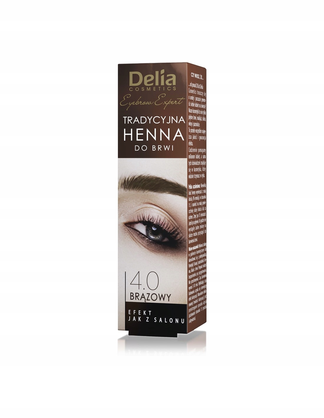 

Delia Eyebrow Expert Henna do brwi 4.0 Brąz 2g