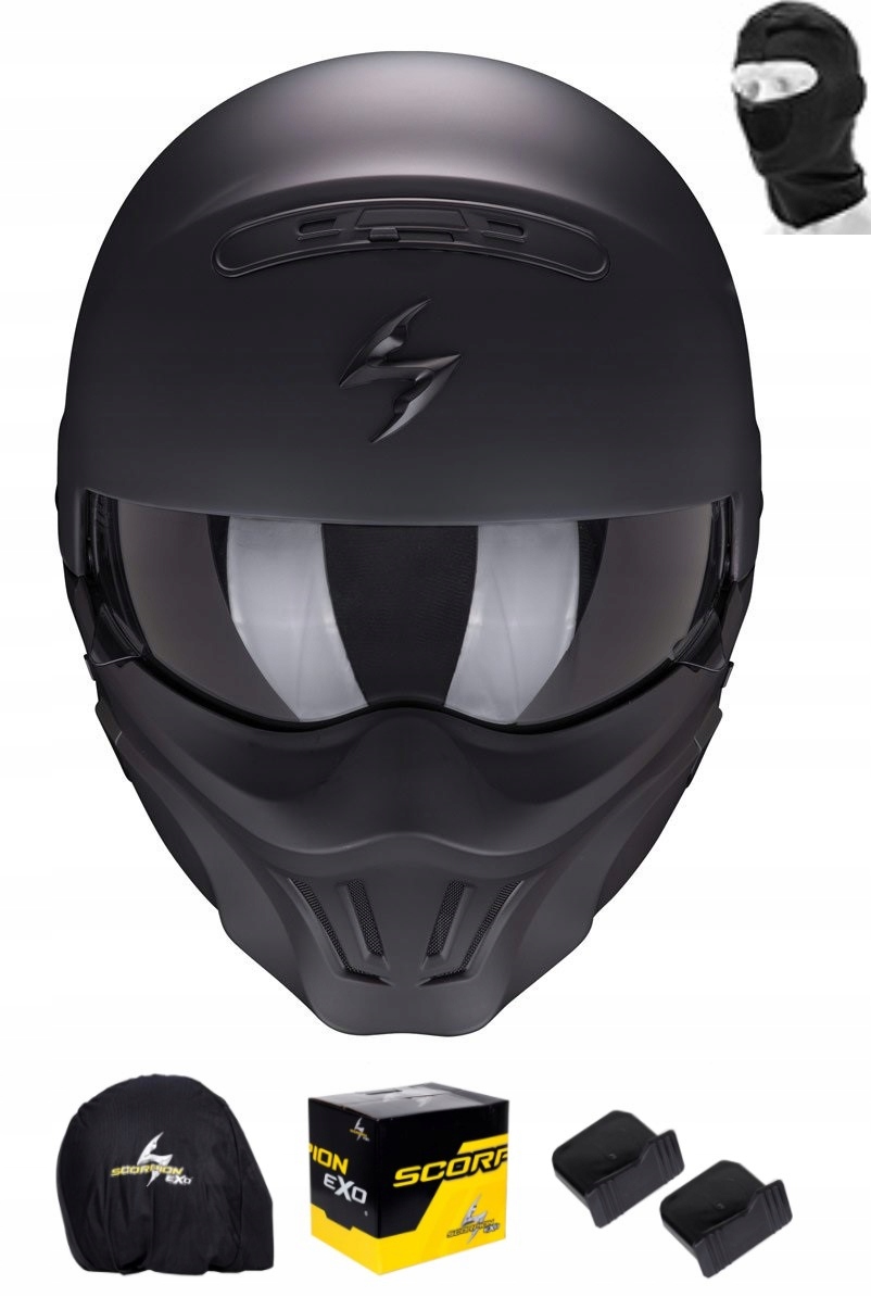 

Kask Scorpion Kask Exo-combat Evo Matt Black L