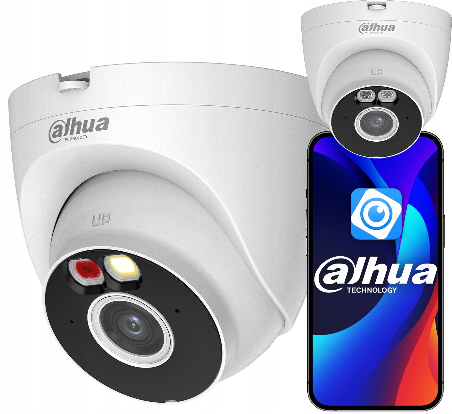 WiFi kamera 5MPx T5A-PV Dahua Venkovní aktivní odstrašování zvuku a Led