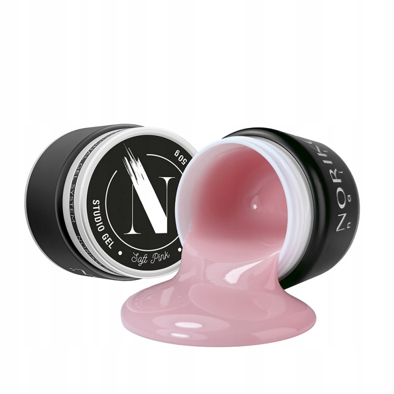 Stavební gel Noriko Studio Gel Soft Pink 50 g