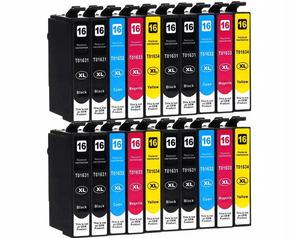 

20x Tusz Do Epson WF-2660 WF-2750 WF-2760D Dwf XL