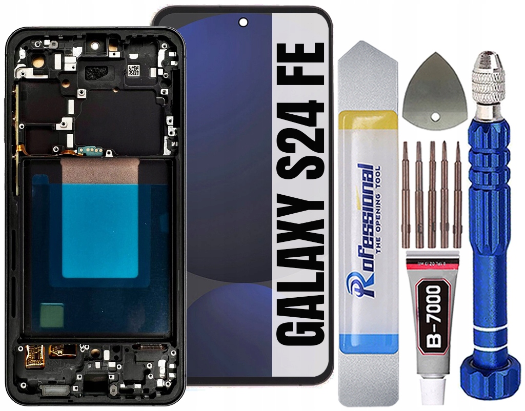 Displej Pro Samsung Galaxy S24 Fe S721 Incell LCD Displej +rámeček