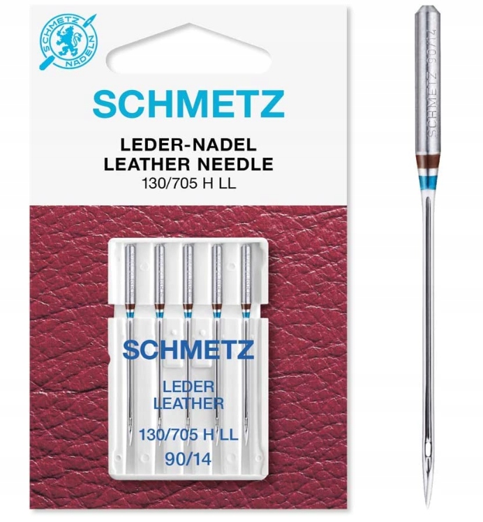 

Igły do skóry Schmetz 130/705 H LL 5szt.x90 domowe
