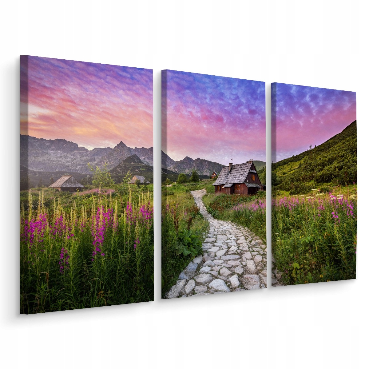 

Obraz Tryptyk Tatry Hala Gąsienicowa Dekor 150x100