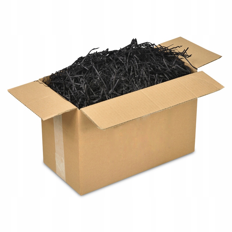 WYPEŁNIACZ NATURALNY papierowy EKO wiórki CZARNY