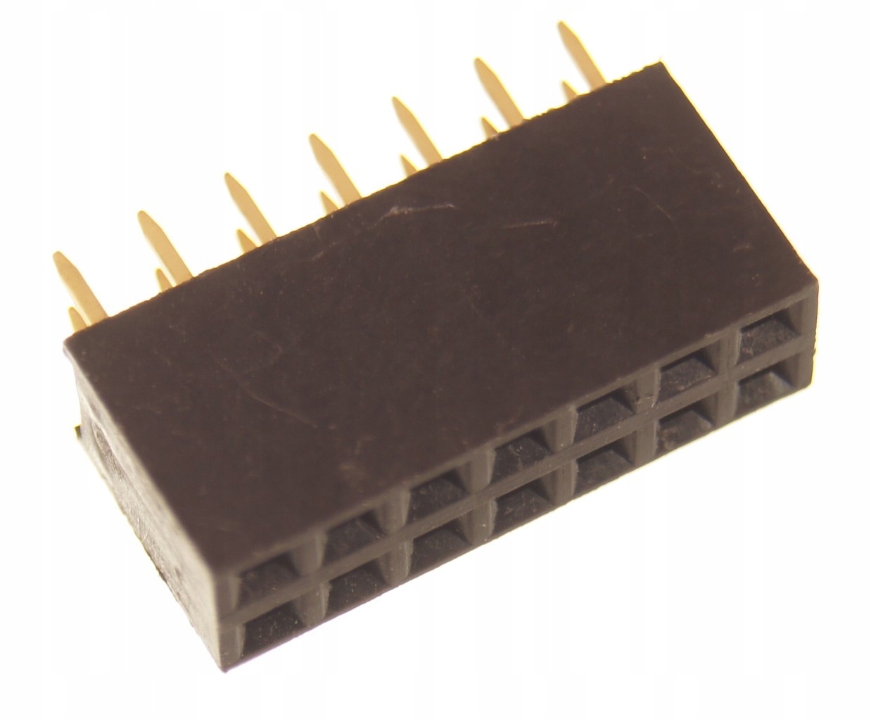 

Goldpin listwa 2x7 żeńska 2,54mm czarna 2 szt.