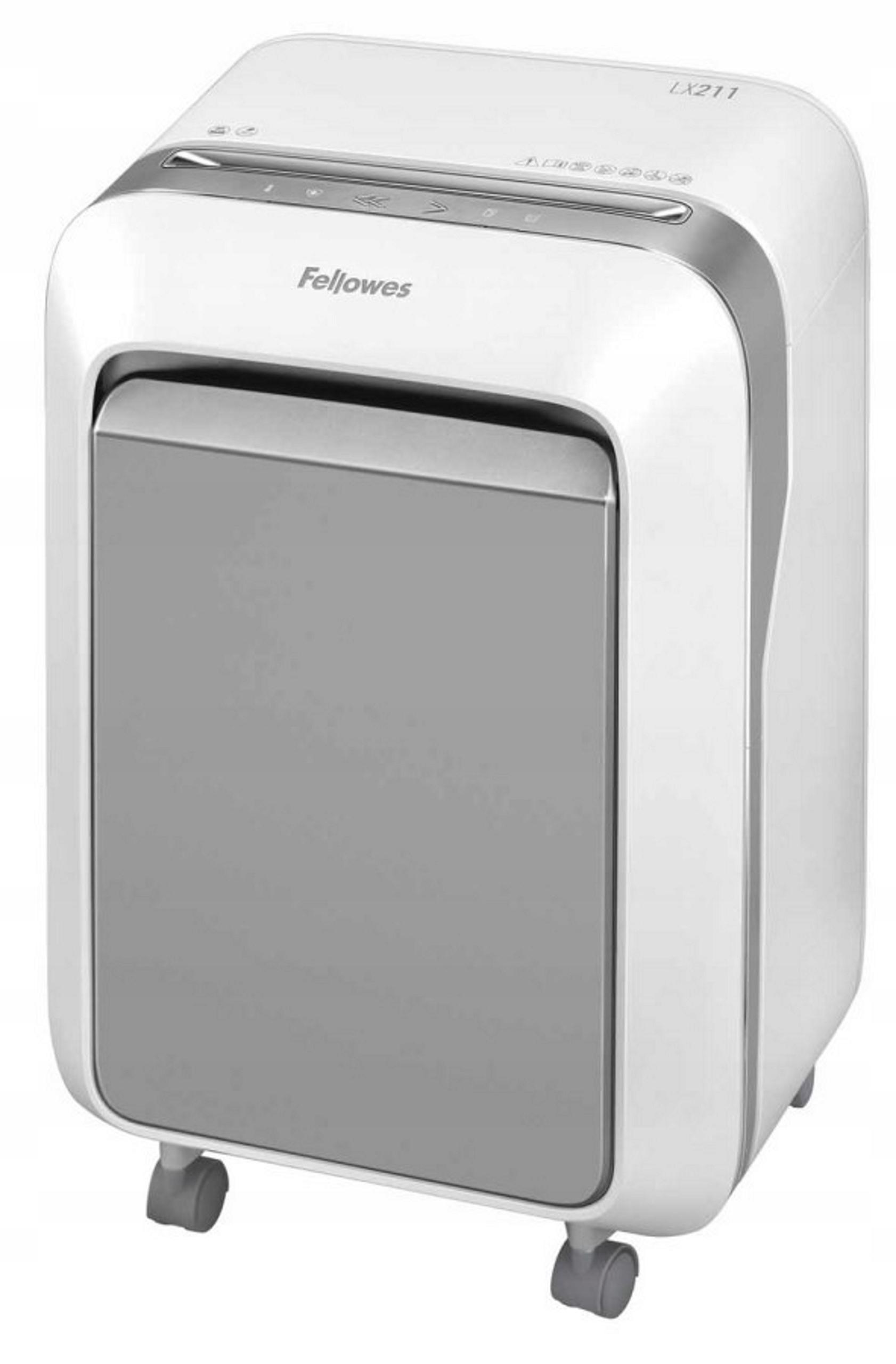 

Niszczarka biurowa dokumentów Fellowes LX211 biała