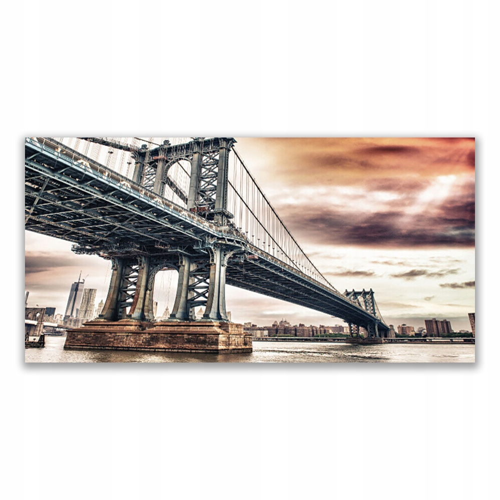 

Fotoobraz akryl 120x60 cm Most Miasto Architektura