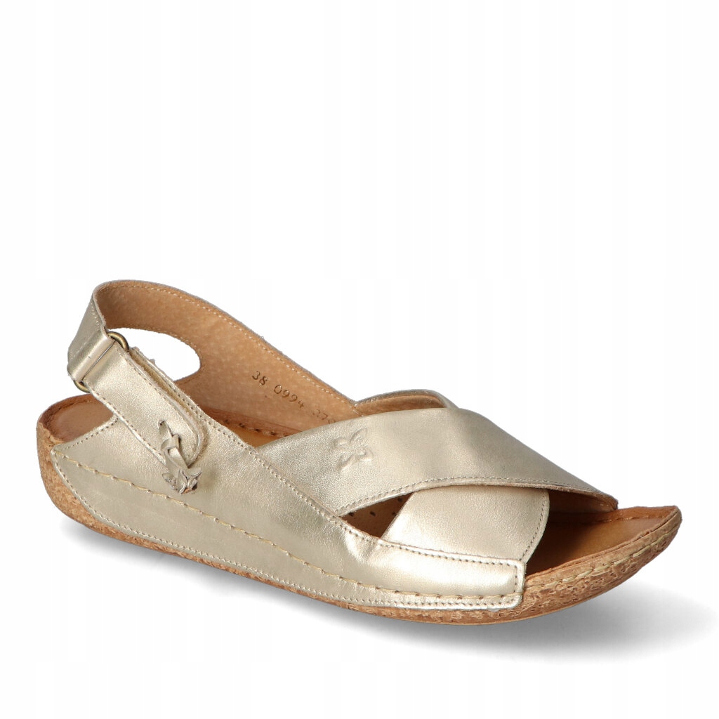 Sandály Maciejka 00994-64/00-5 Zlaté lico 37