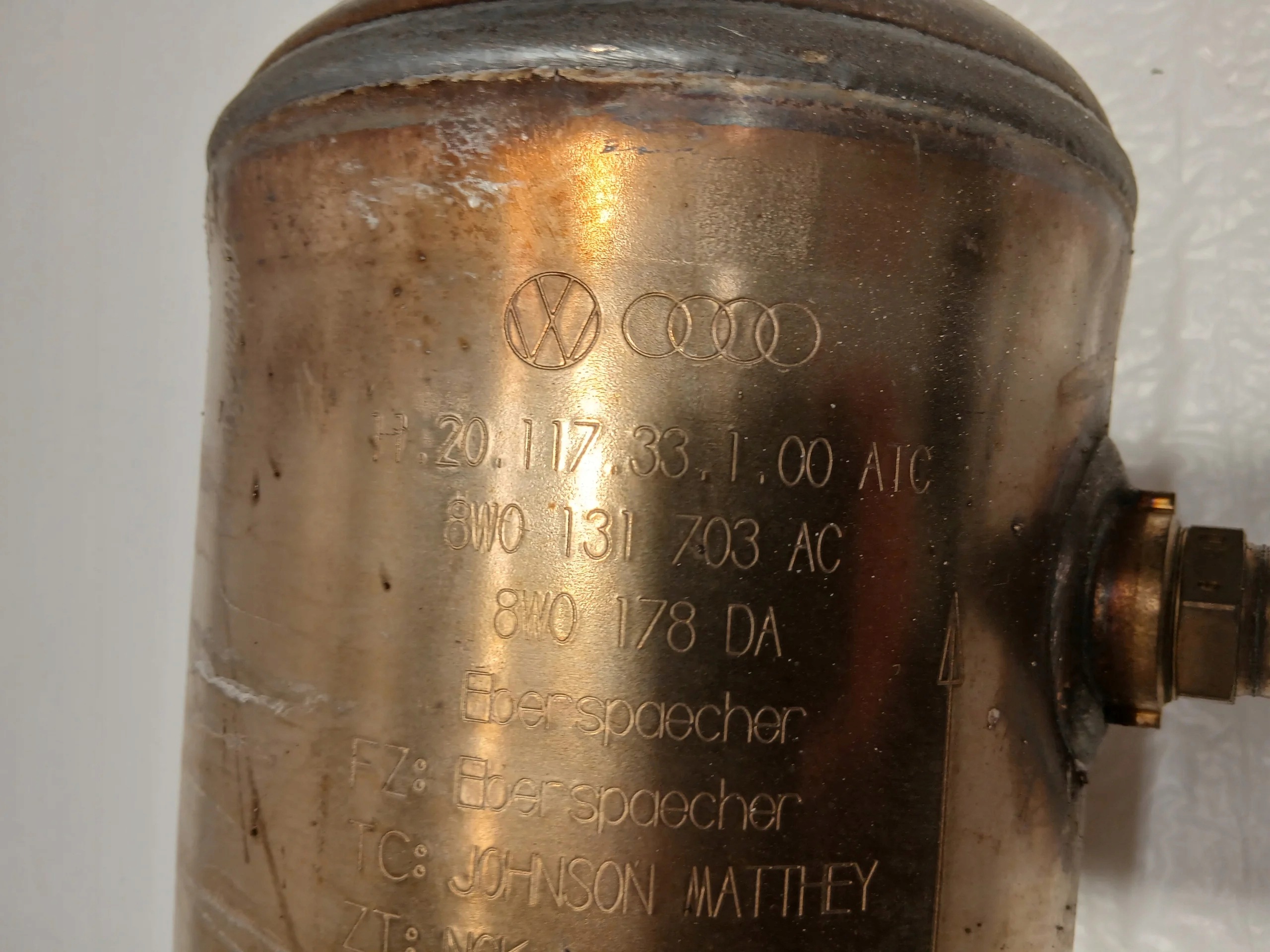 AUDI A4 B9 LIFT 2.0 TFSI catalyst 8W0131703AC