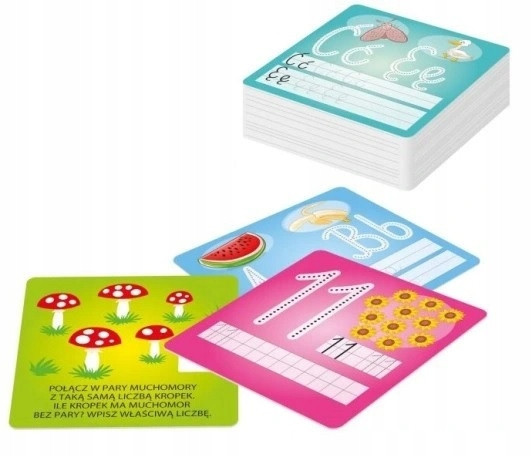 GRA EDUKACYJNA PISANIE-ZMAZYWANIE GRA DLA 5 LATKA EAN (GTIN) 5905320122454