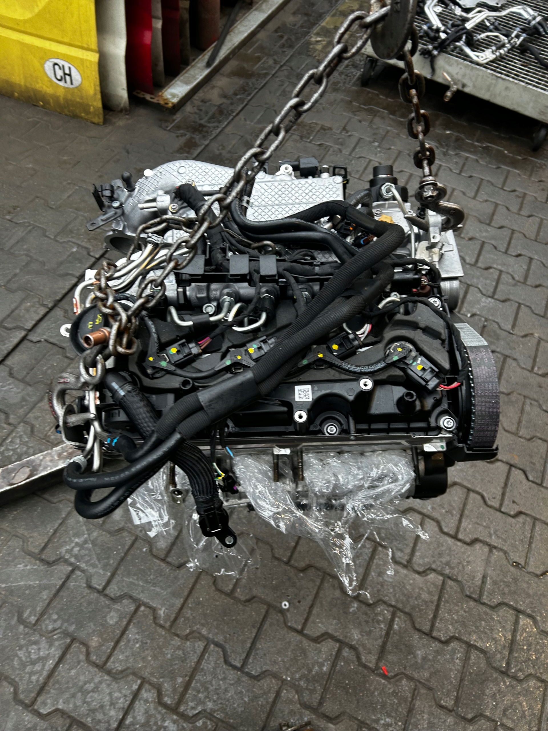 engine complete AUDI 2.0 TDI DEZ 1TYS KM without TURBO 2025R