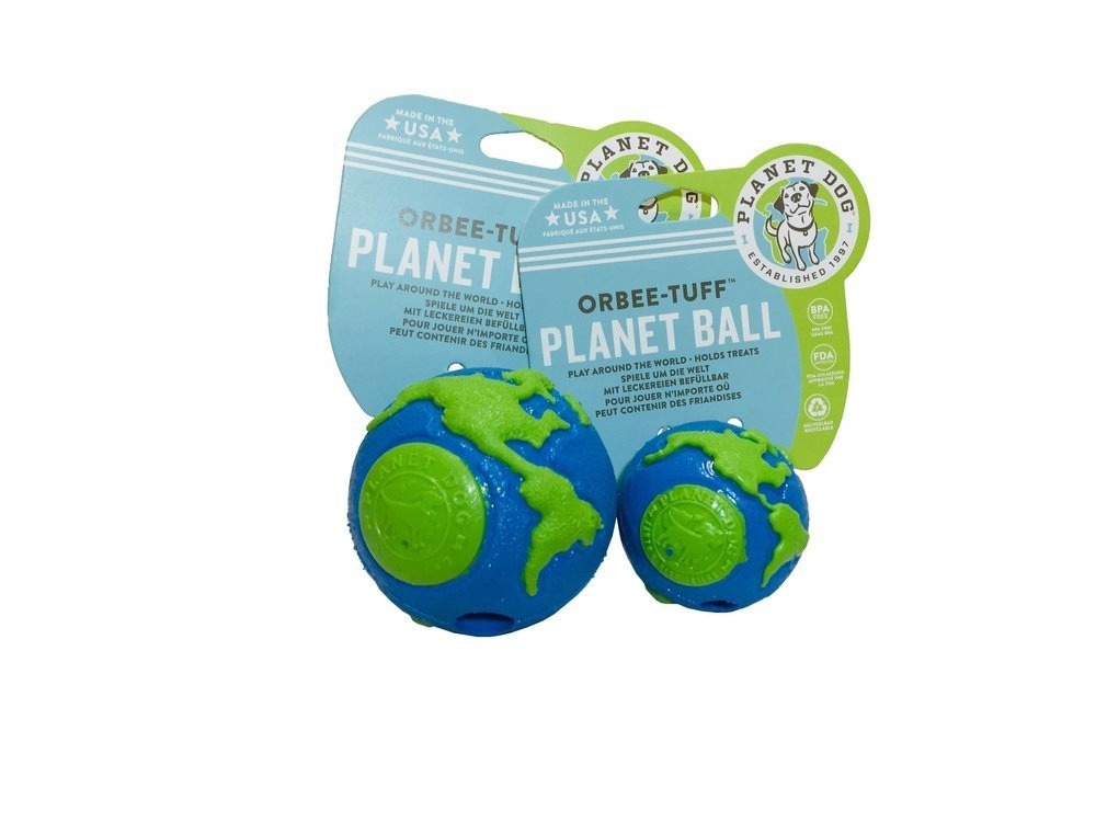 

piłka gryzak dla psa Planet Dog Orbee-Tuff Ball M