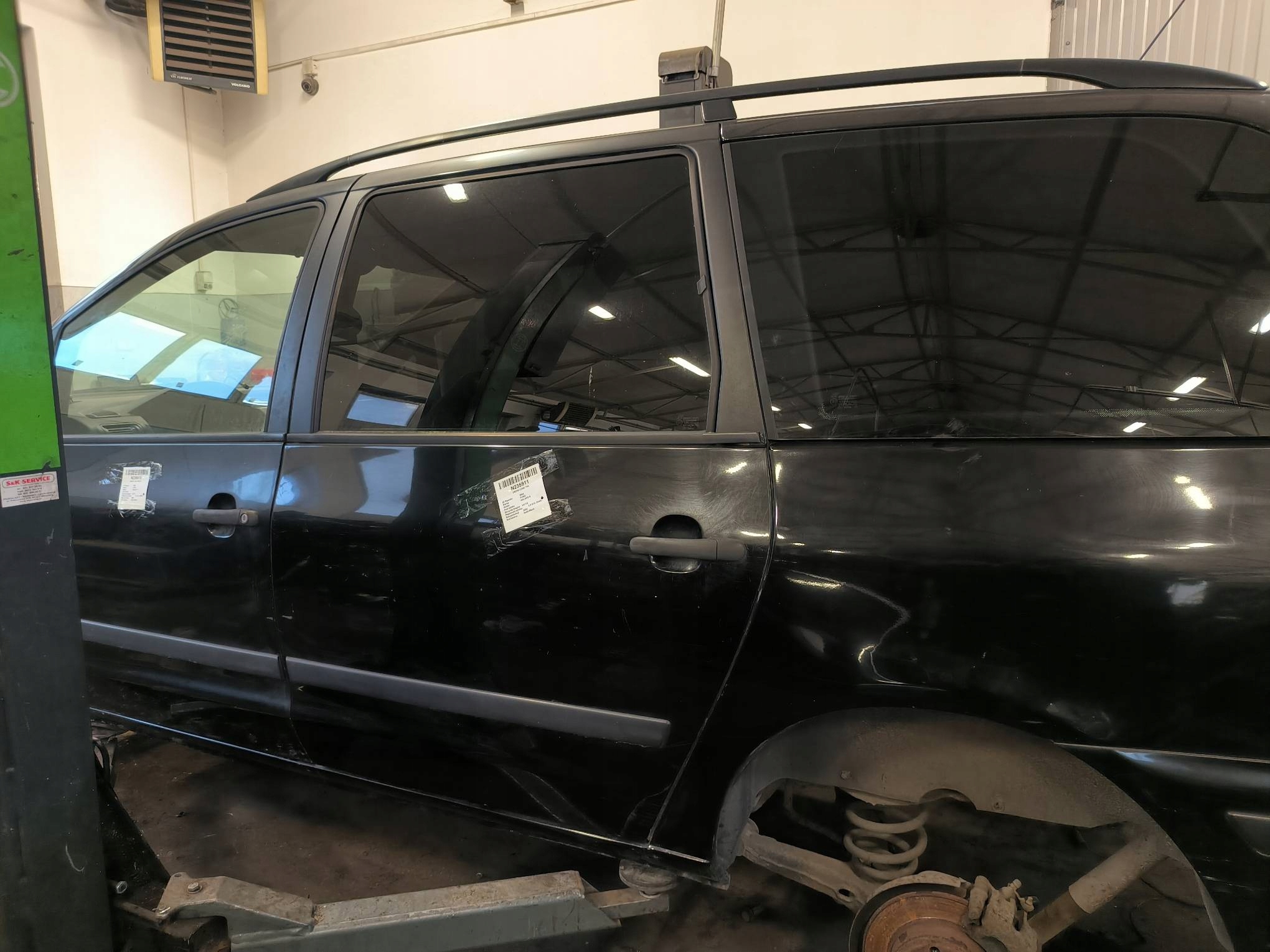 Portière Gauche Arrière SOLID BLACK FORD GALAXY II