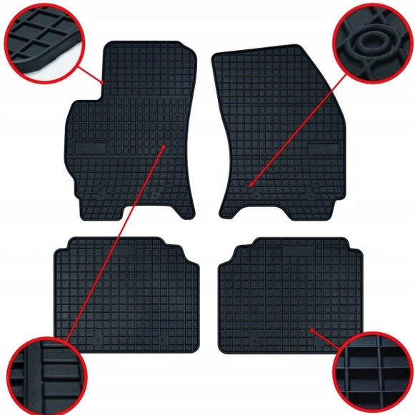 ALFA ROMEO MITO (2008-2018) WYCIERACZKI GUMOWE Informacje dodatkowe bezzapachowe mocowania w zestawie