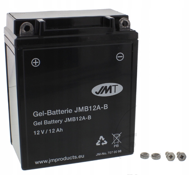 

Akumulator żelowy Jmt JMB12A-B Gel YB12A-B