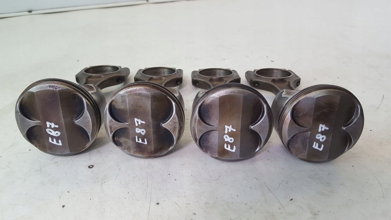 piston connecting rod N45B16AB BMW E87 1,6b