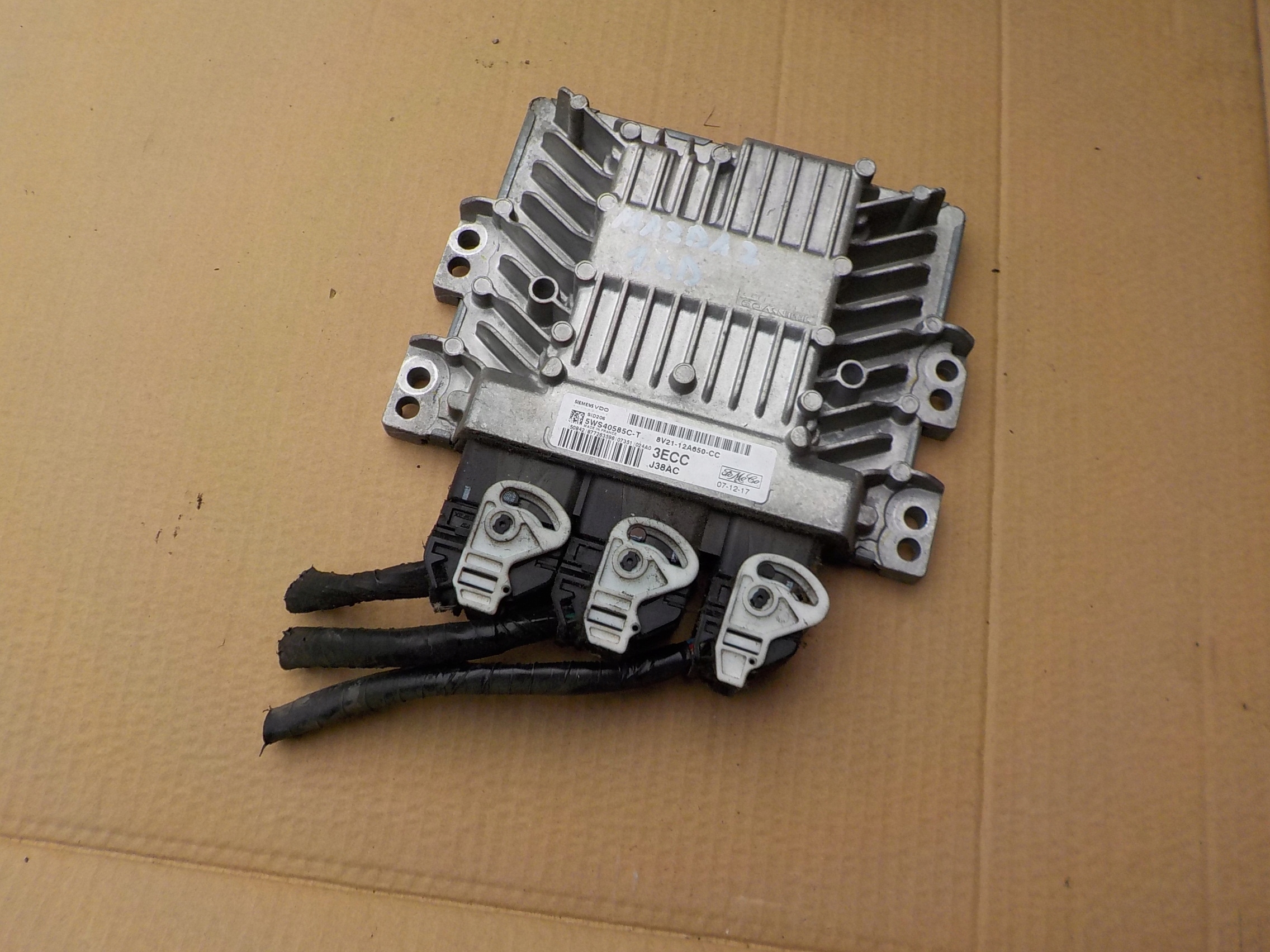 control unit of the engine mazda 2 DE 1,4 CITD 8V21-12A650-CC
