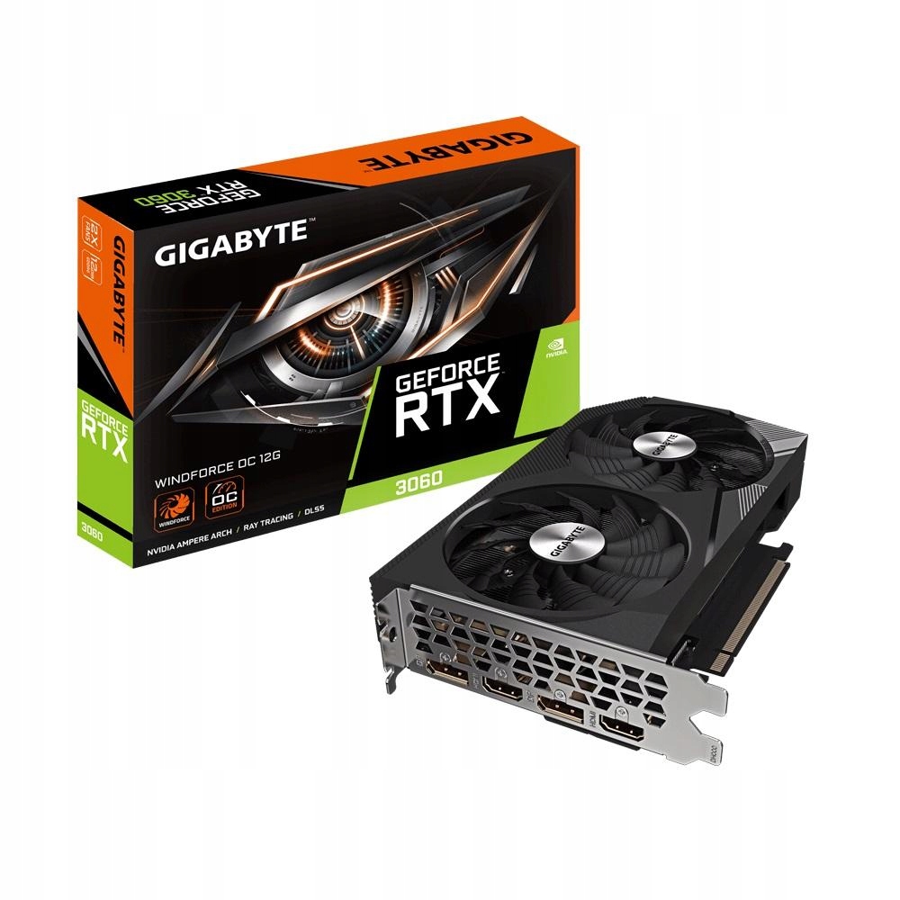 Gigabyte GeForce Rtx 3060 Windforce Oc 12GB 2.0