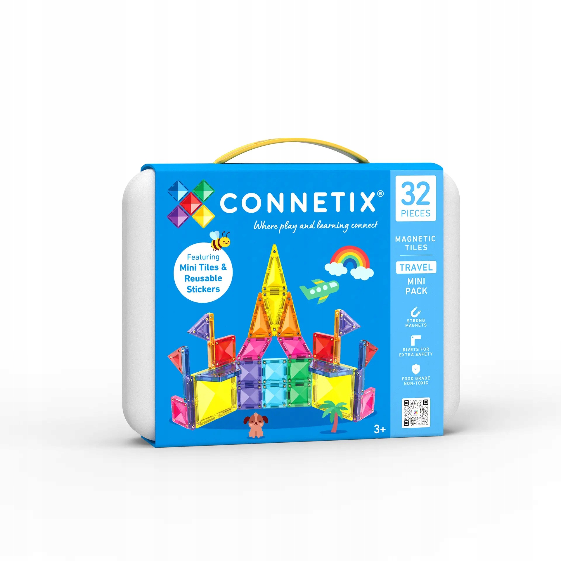Klocki magnetyczne Connetix Travel Mini Pack 32 elementy