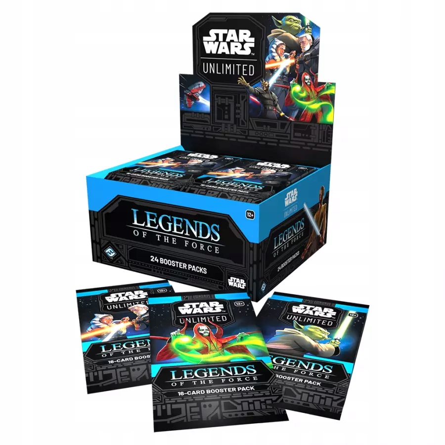 STAR WARS UNLIMITED CARD GAME LEGENDS OF THE FORCE BOOSTER BOX 24 szt.