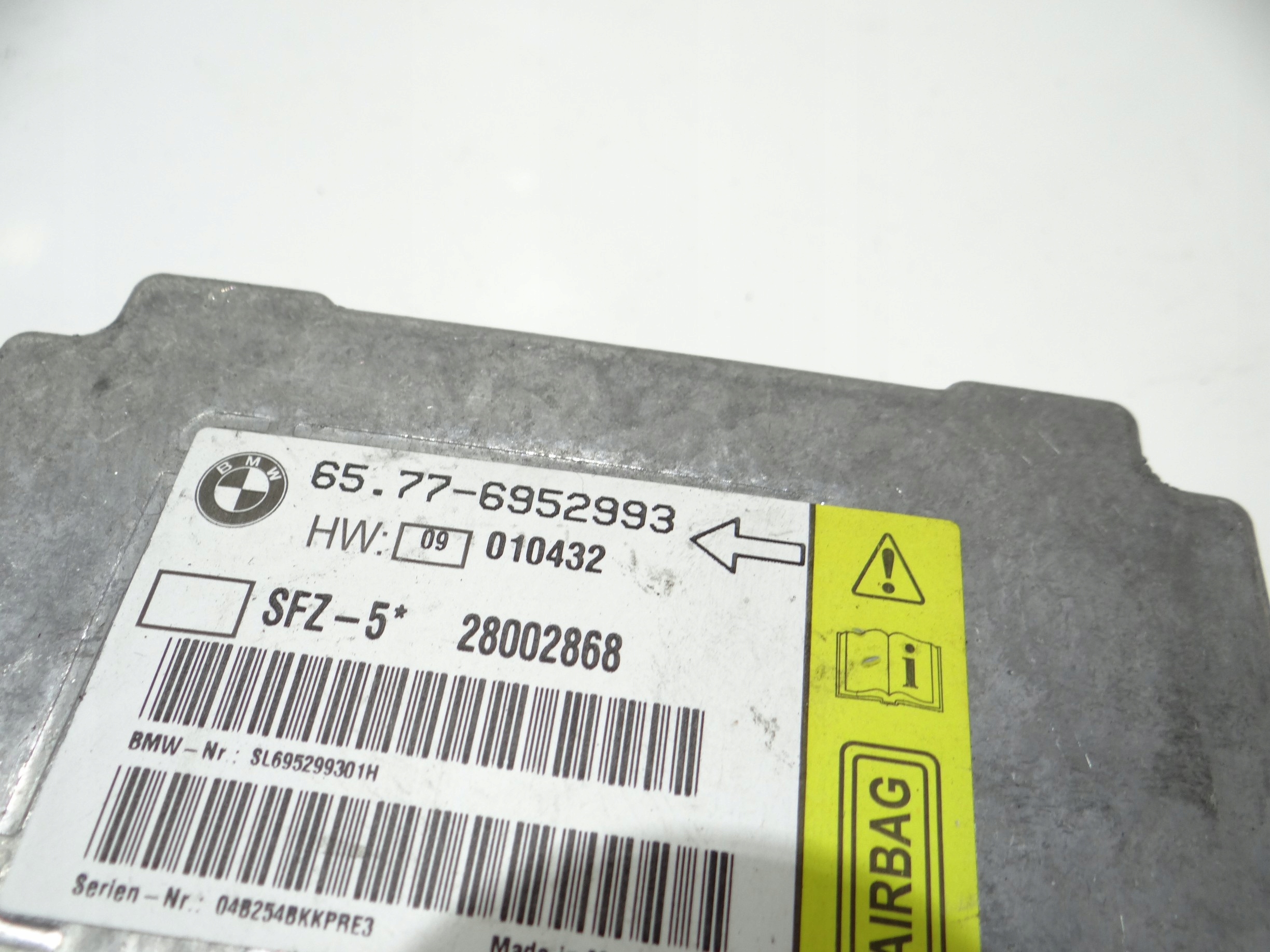 modulo SENSOR airbag BMW E60 E61 6952993