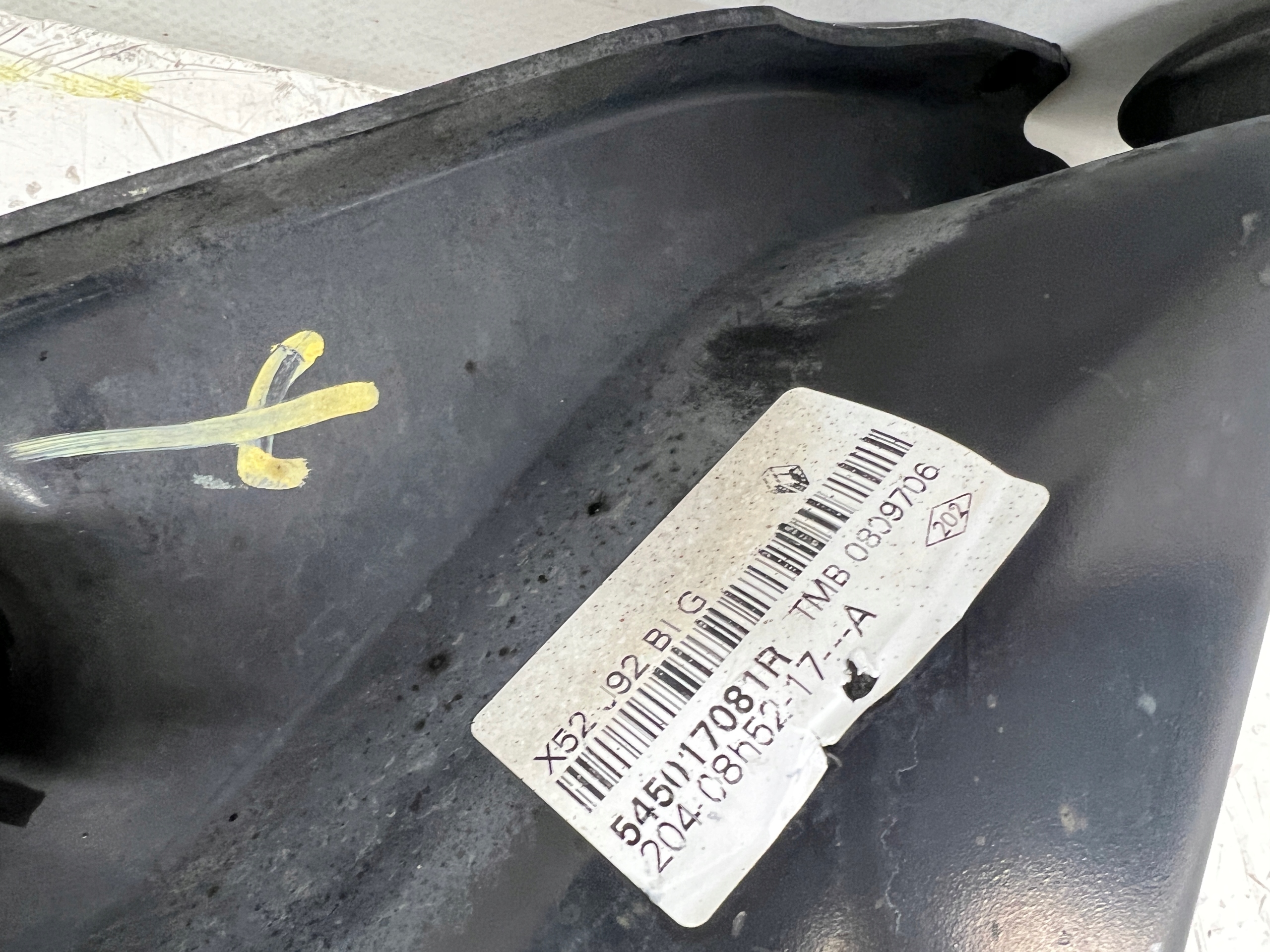 Dacia Sandero II arm left front front 545017081R