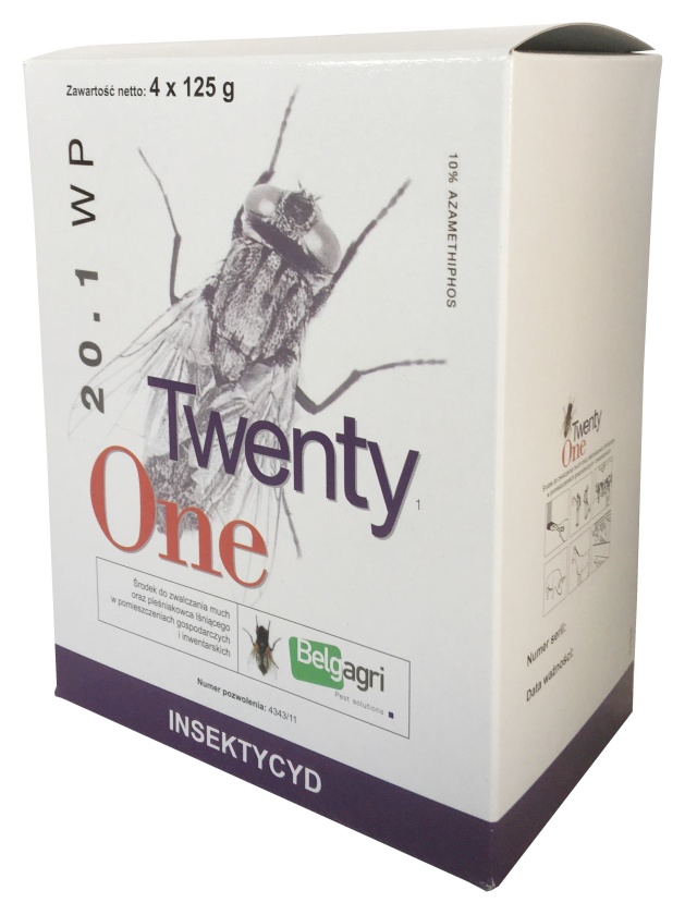 

Twenty One na muchy 4x125g Fregata