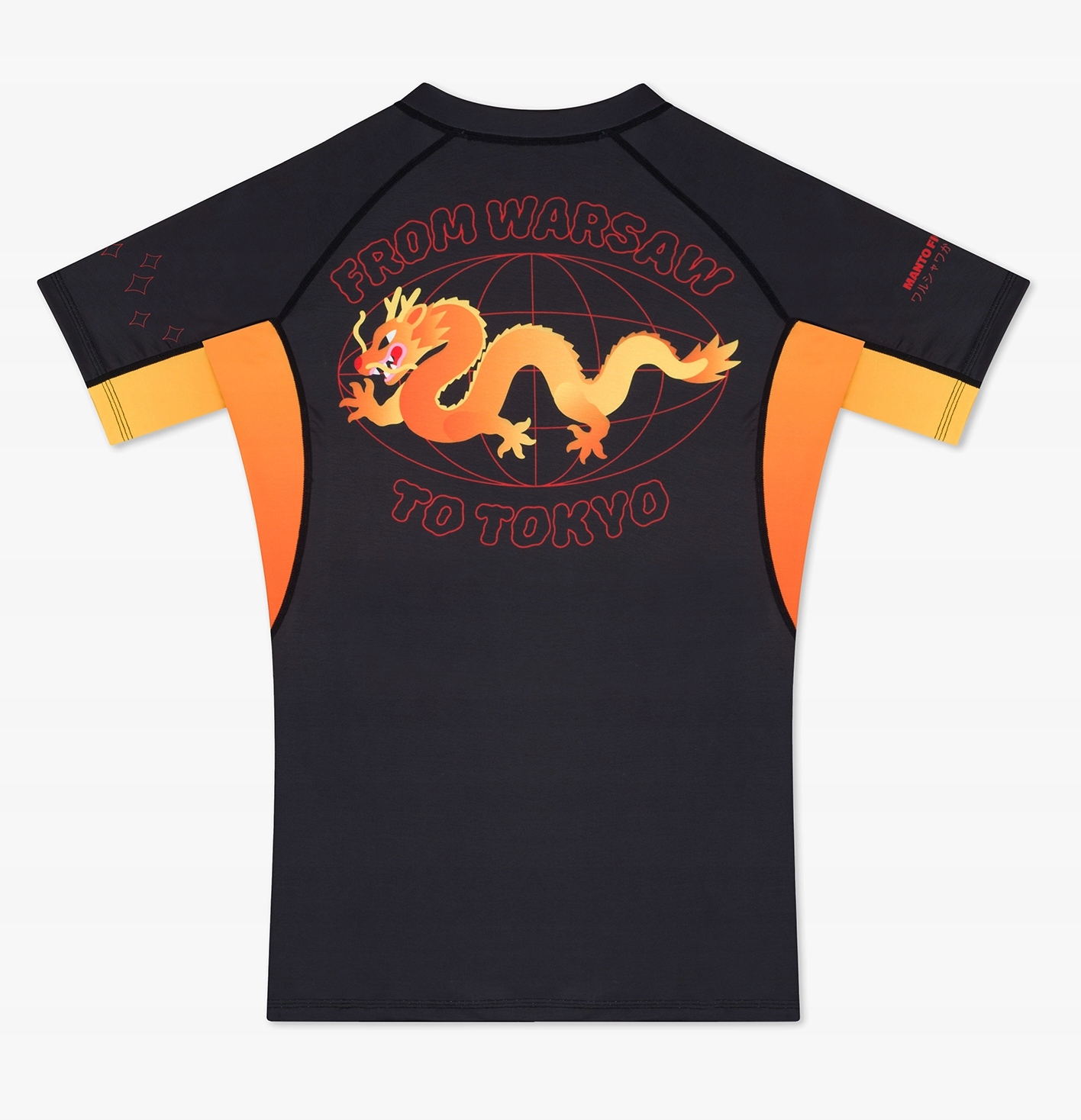 Manto Rashguard Krátký rukáv Warsaw To Tokyo L
