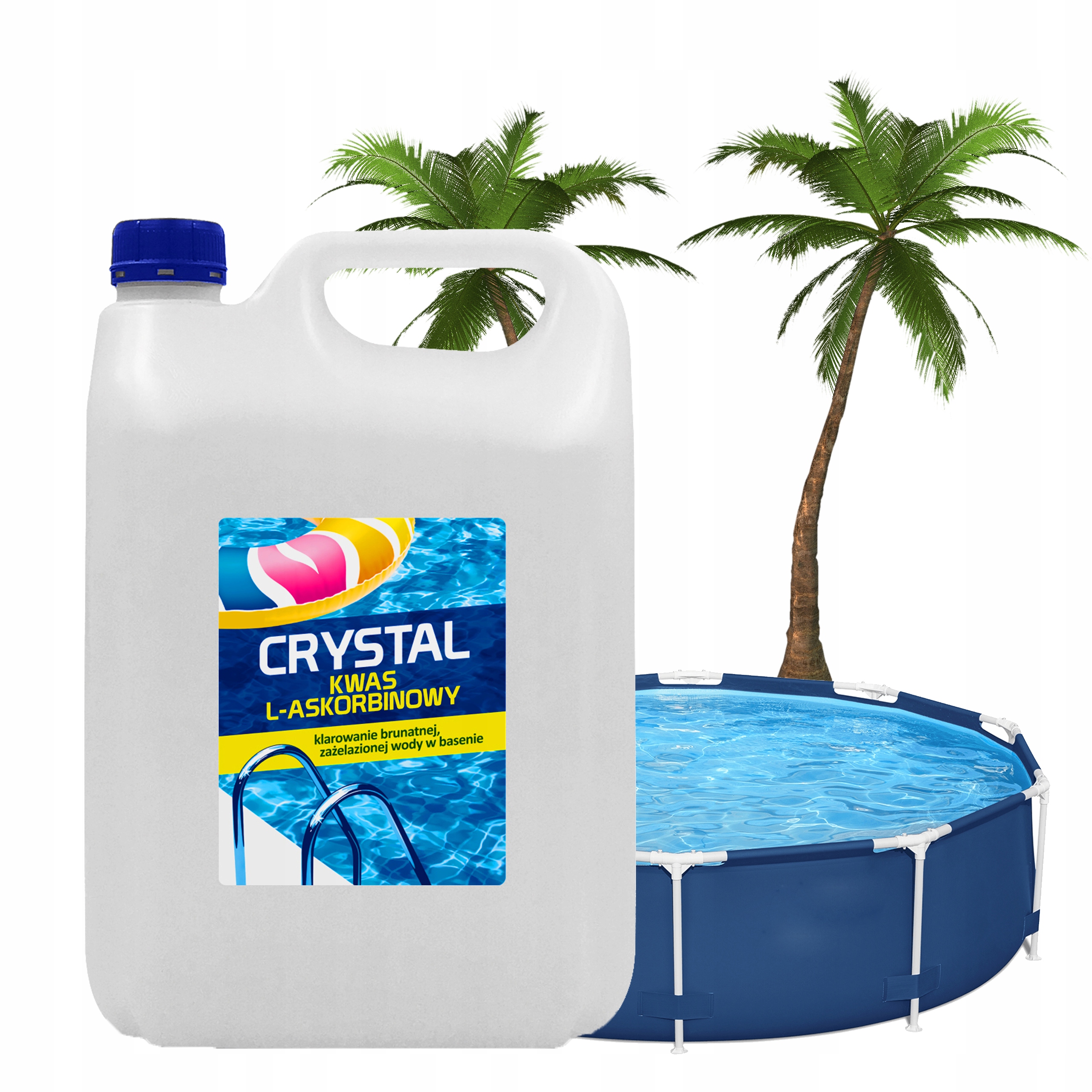 GAMIX KWAS WITAMINA C BRUNATNA WODA ŻELAZO BASEN