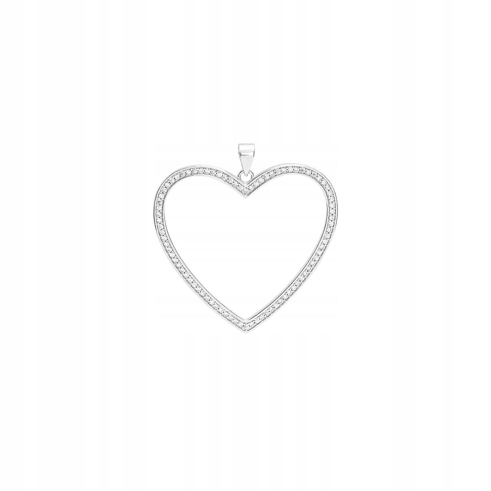 Stříbrný přívěsek 925 Big Heart
