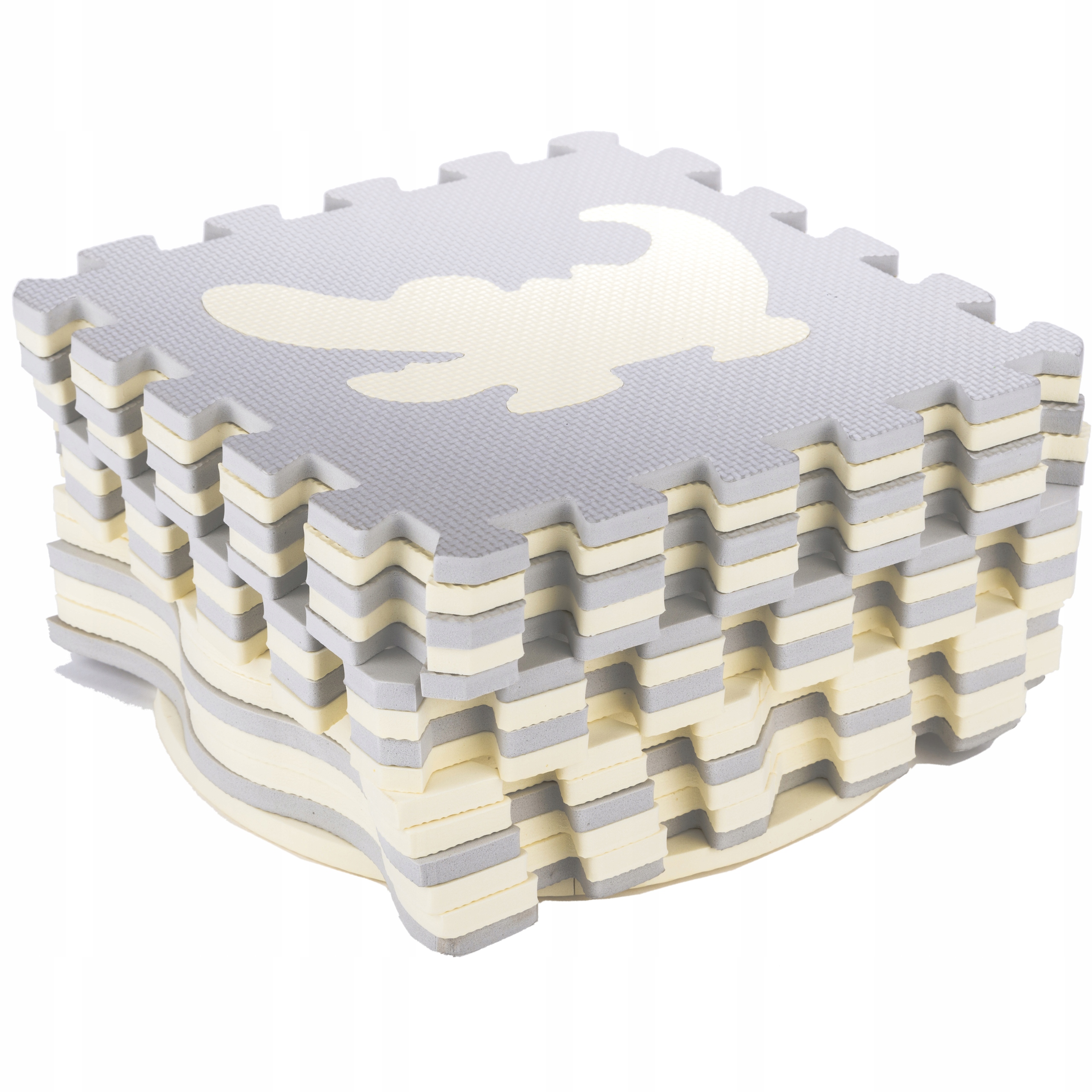 DYWAN KLOCKI PIANKOWE PUZZLE MATA EDUKACYJNA 25 EL Liczba elementów 25 szt.