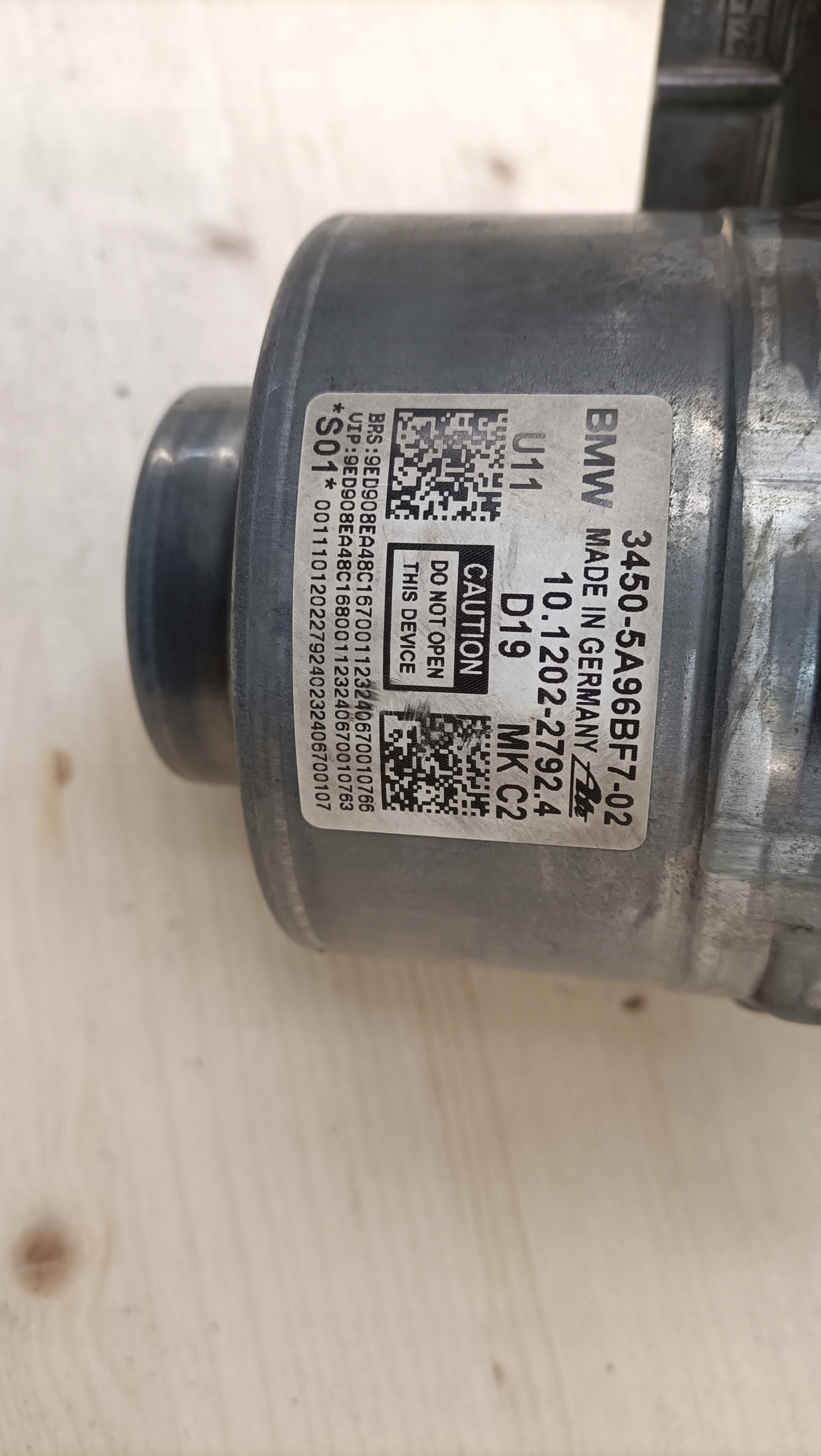 BMW X1 U11 SERVOFRENO ABS 3450-5A96BF7 KA24/001