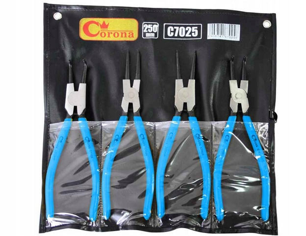 

Szczypce Segera zewnętrzne i wewnętrzne 250mm zest