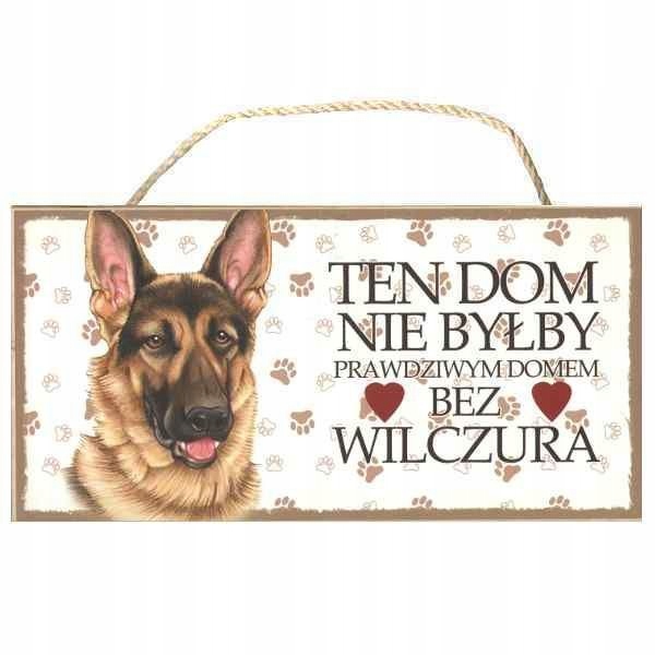 

Powergift Tabliczka z psem Wilczur 46