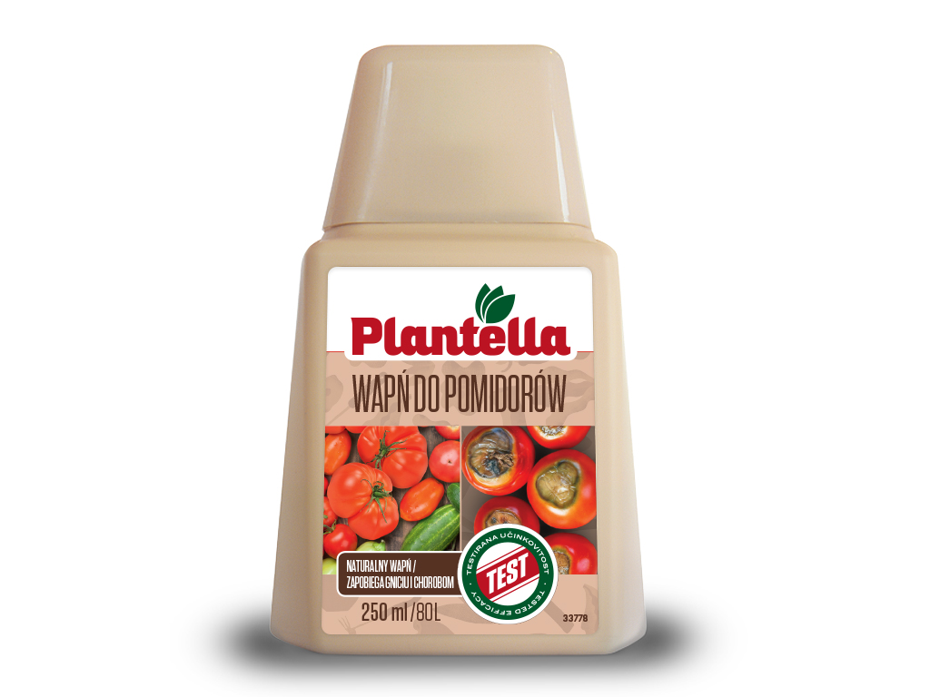 NAWÓZ WAPŃ ODŻYWKA PŁYN DO POMIDORÓW OGÓRKÓW PAPRYKI CEBULI WARZYW 250ML Forma płyn