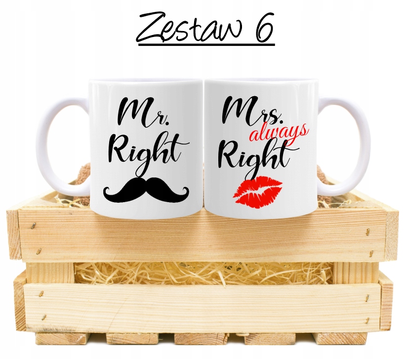 PREZENT ŚLUBNY NA ROCZNICĘ MĄŻ ŻONA RĘCZNIKI KUBKI Gramatura ręcznika 410-500 GSM