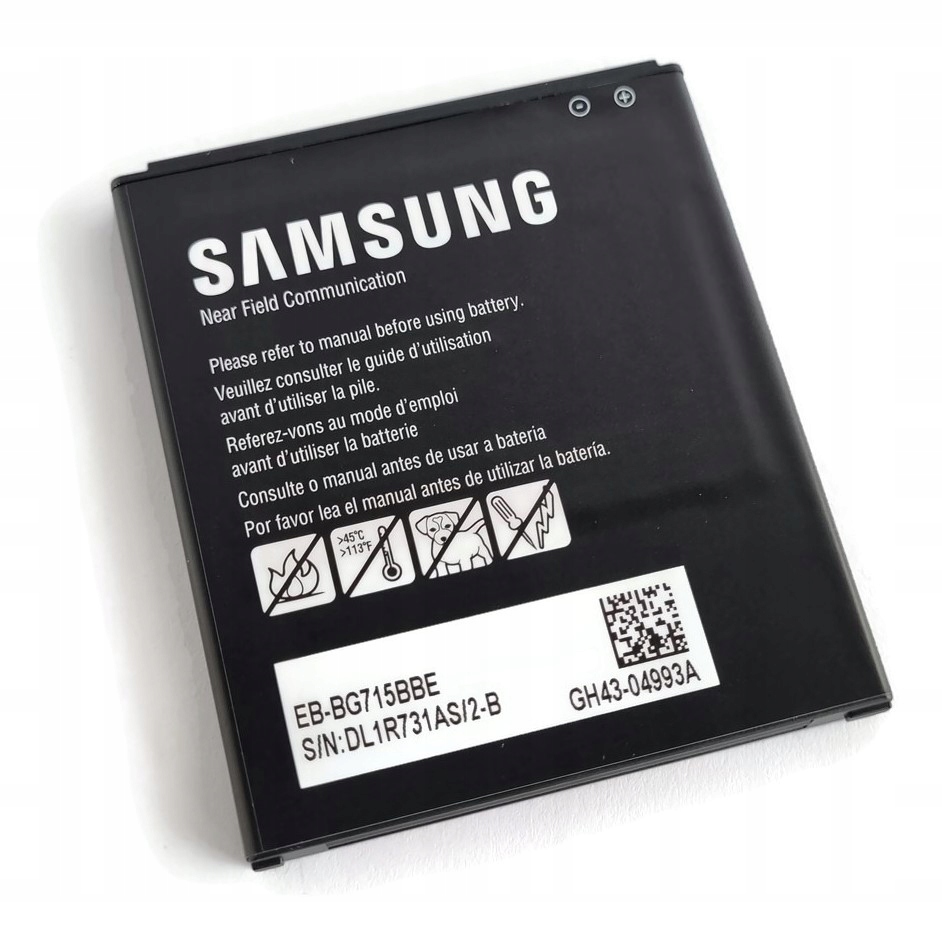 Org Nová originální baterie pro Samsung Xcover Pro (SM-G715)