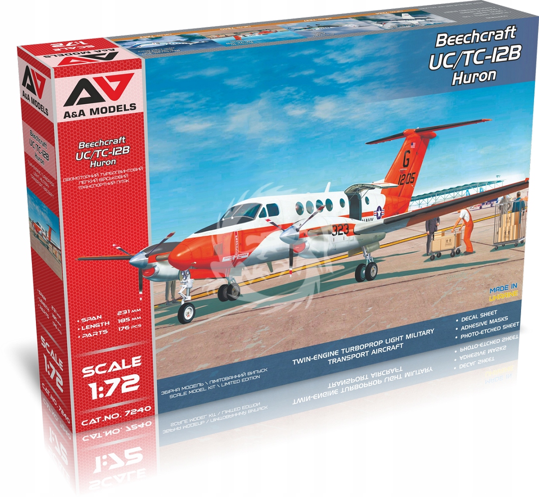 Beechcraft UC/TC-12B "Huron" A&a Models 7240 v měřítku 1/72