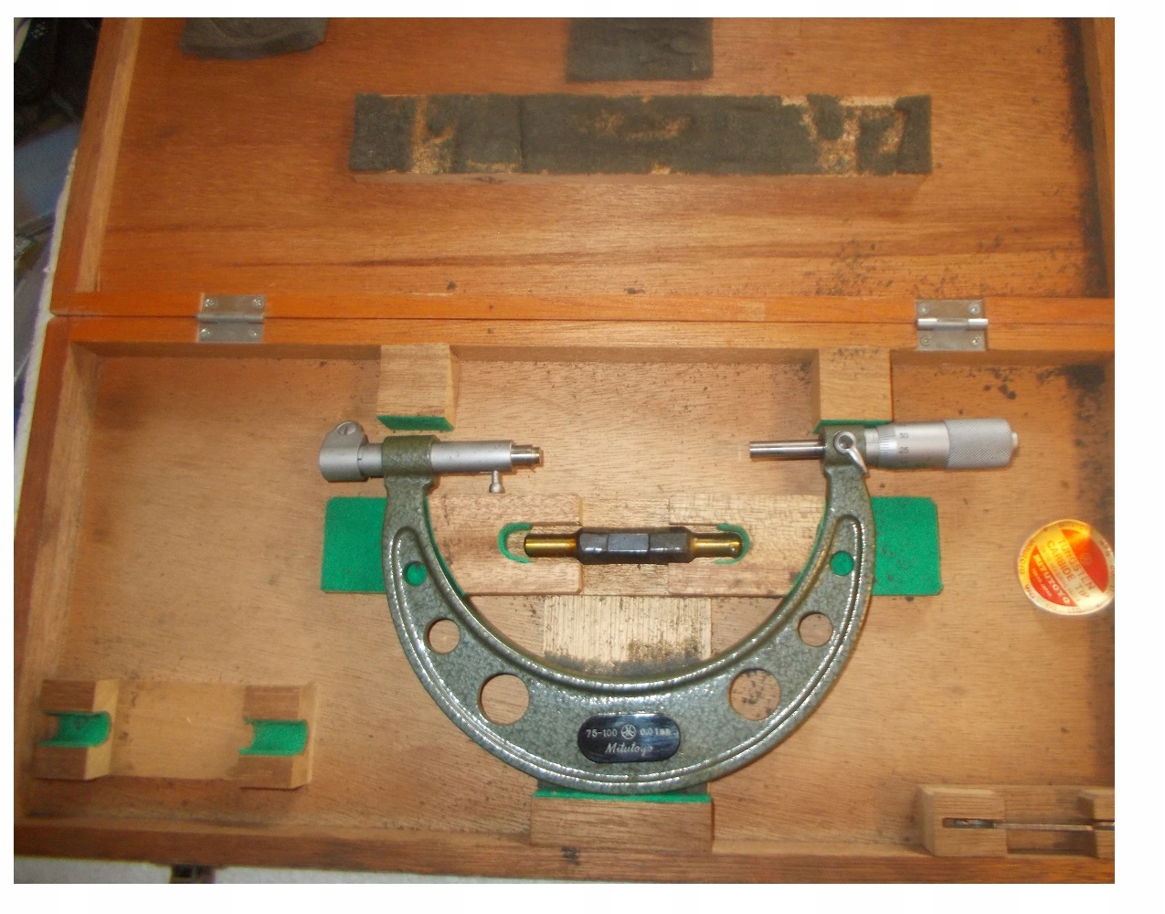 Микрометр микрометр 75-100 MITUTOYO