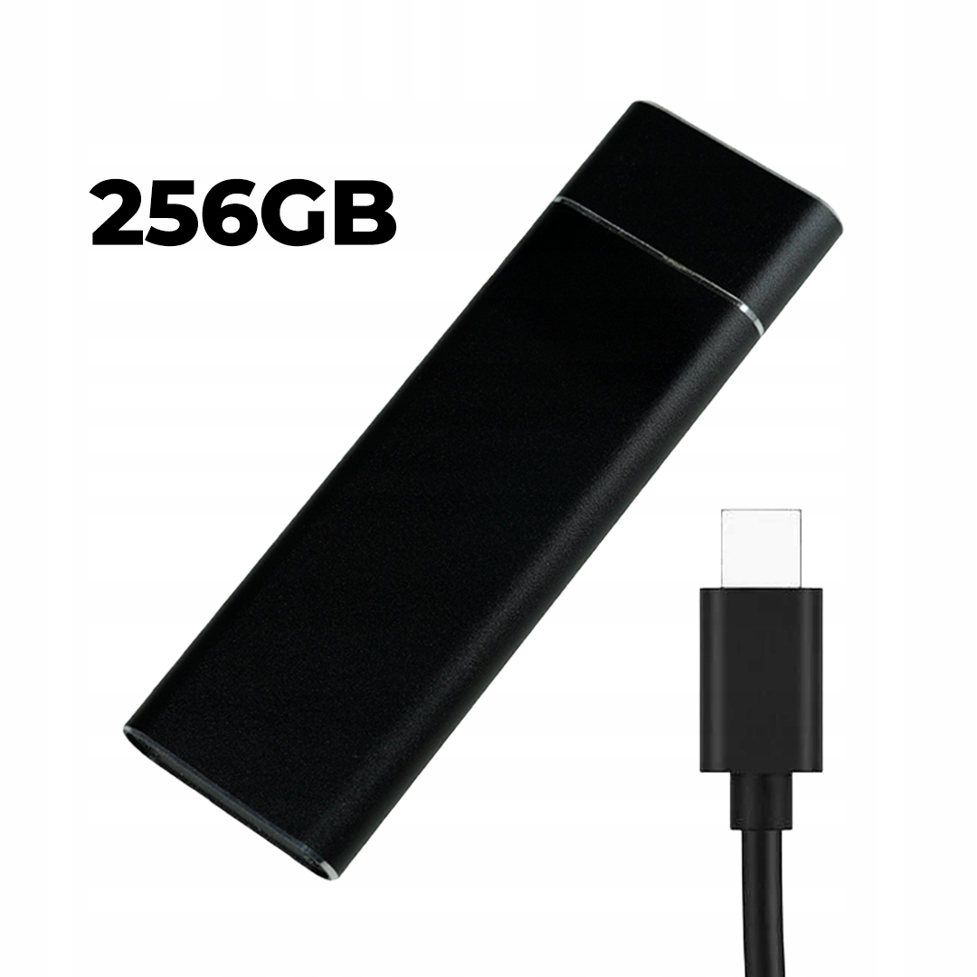 dysk zewnętrzny Ssd 256GB Usb 3.1 Typ-c