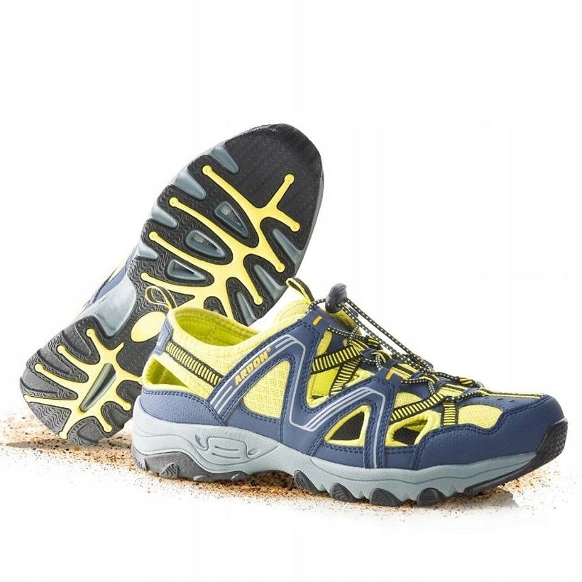 Sandały STRAND - niebiesko-żółty