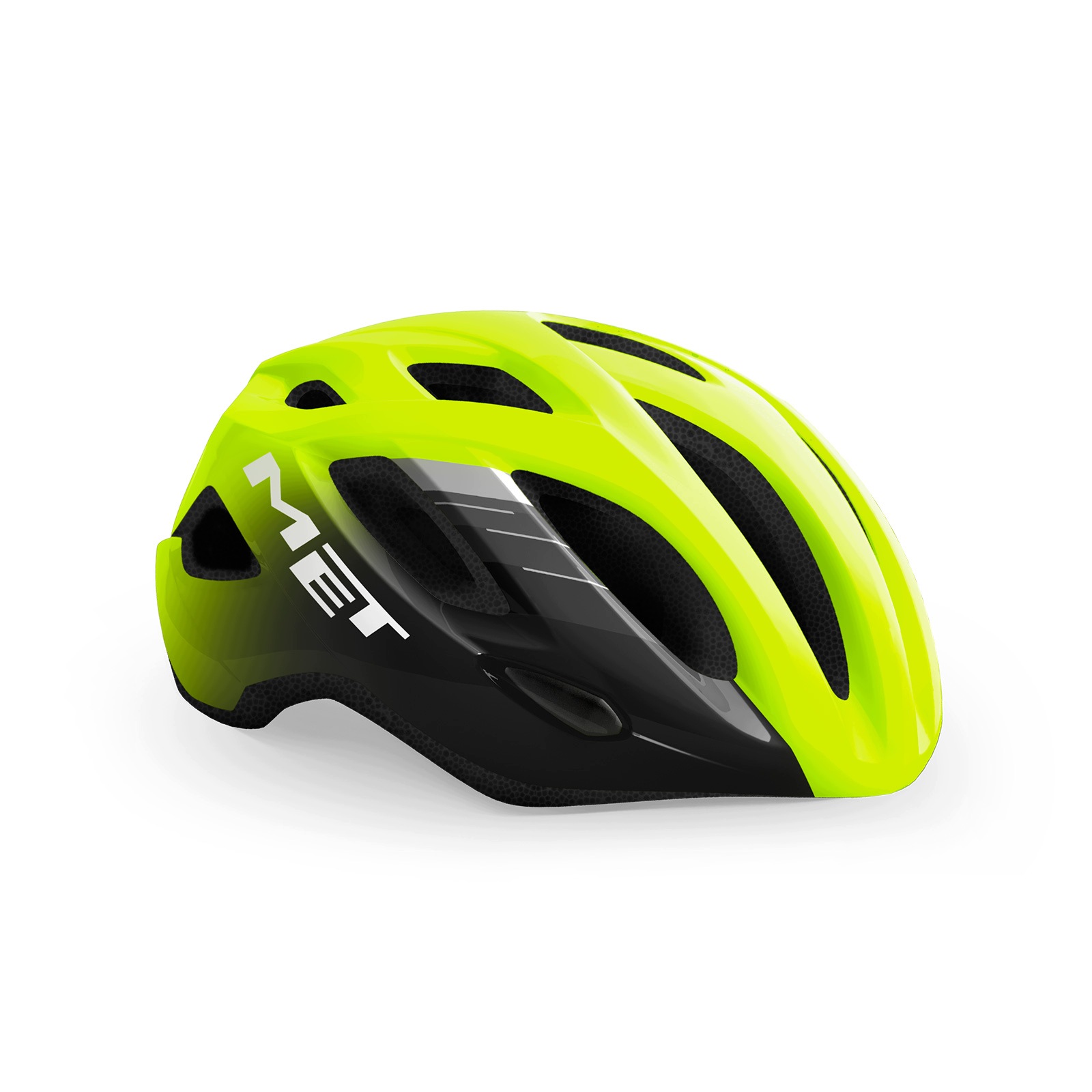 Met Kask rowerowy Idolo żółto czarny r. M 52-59 cm