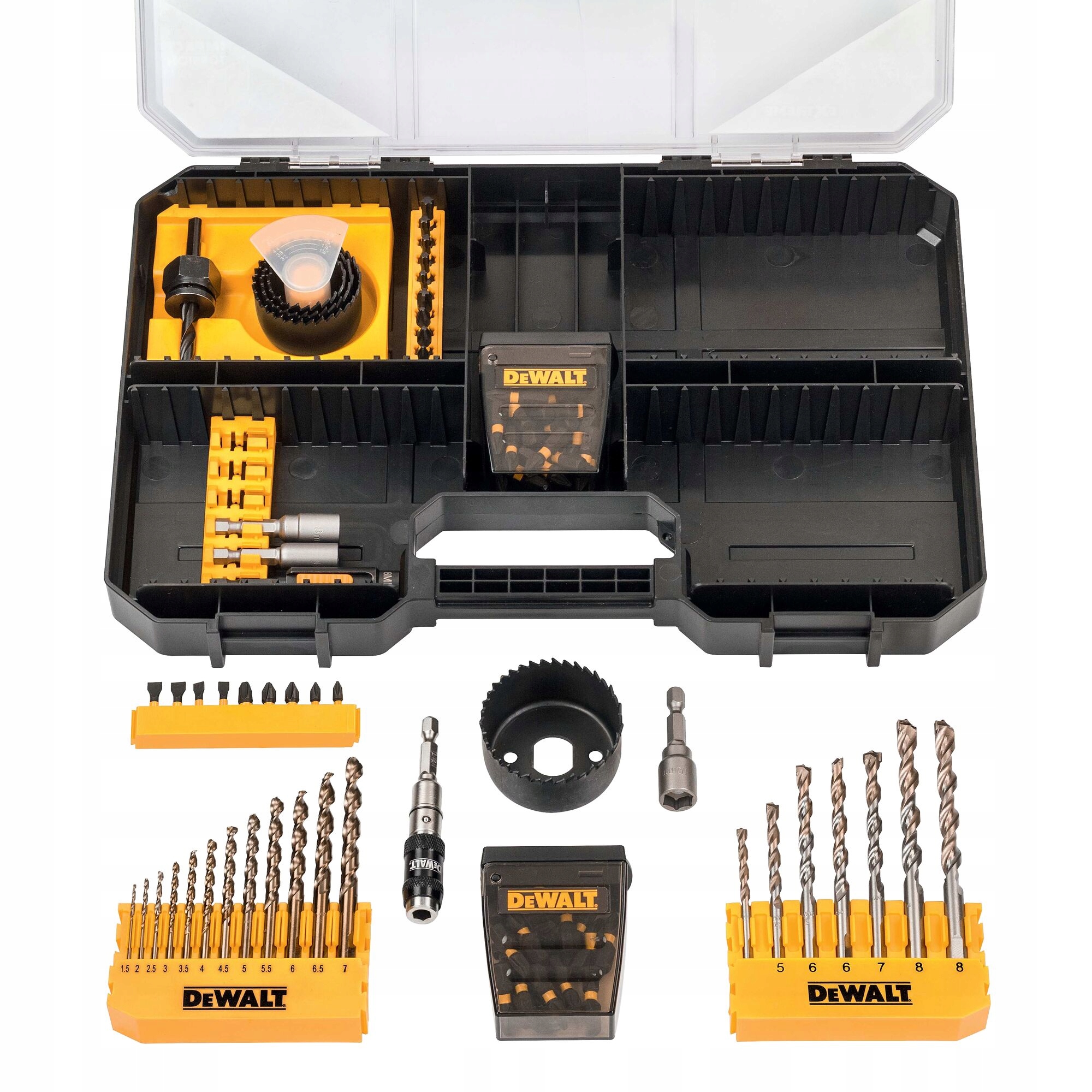 

Dewalt DT70620T Zestaw Osprzętu Impact 100PC